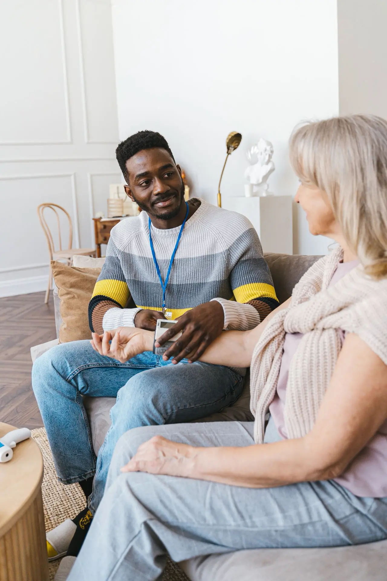 Personalised support and companionship delivered with connection and respect